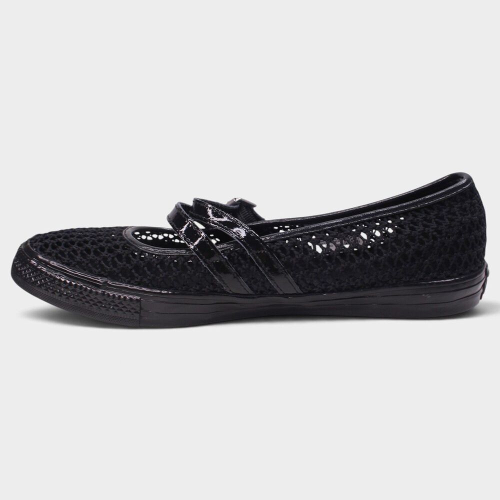 Converse Dainty Mary Jane Knit Black A16567C Womens 7 - Picture 3 of 12